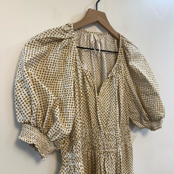 ANTHROPOLOGIE somerset maxi dress puff-sleeve 
Edition - Picture 7 of 10